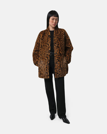 Coat F5jc335 Jane Leopard
