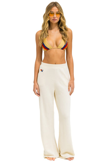 Pants Wide Leg Pocke Wsppwl Vintage-White