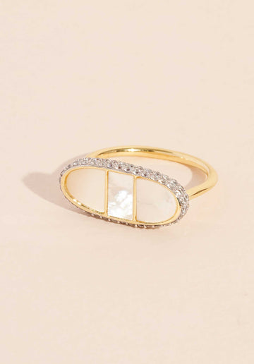 Ring Izy 1 Ring Mother-Of-Pearl