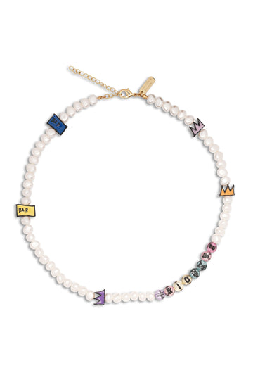 Necklace Basquiat Basquiat Rainbow Pearl