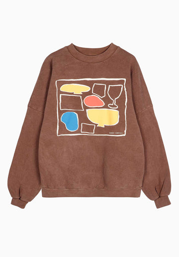 Sweatshirt After S 225ad017 Burgundy-Red