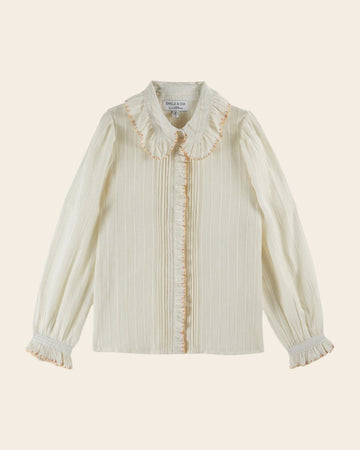 Blouse Col Bordag Ida-christelle Ecru