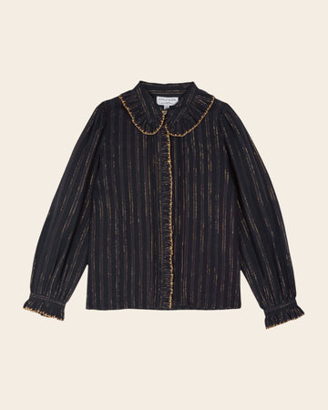 Blouse Col Bordag Ida-christelle Marine