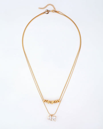 Necklace Nf005 Nora Necklace Gold