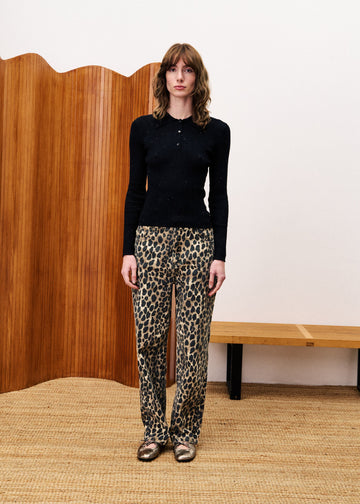 Sweatshirt Chm25812 Chartreux Noir