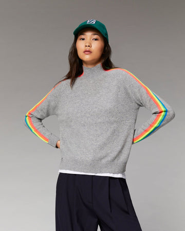 Turtleneck Knitted 2301wpm00731 1500-Gris-Chine-Fonc