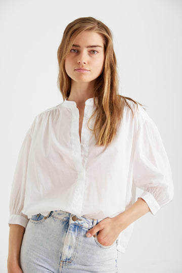 Blouse Carla Carla Blanc