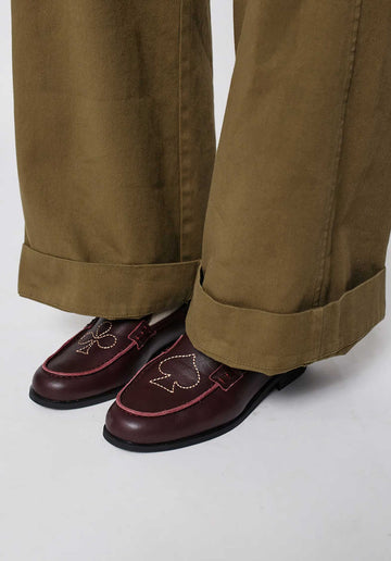 Moccasin Embroider 225ak017 Multi