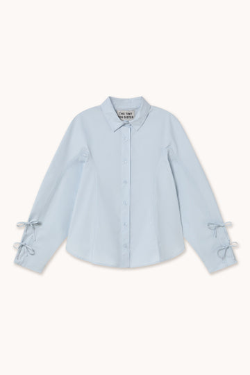 Aw25-800 Lace Blouse Ice-Blue